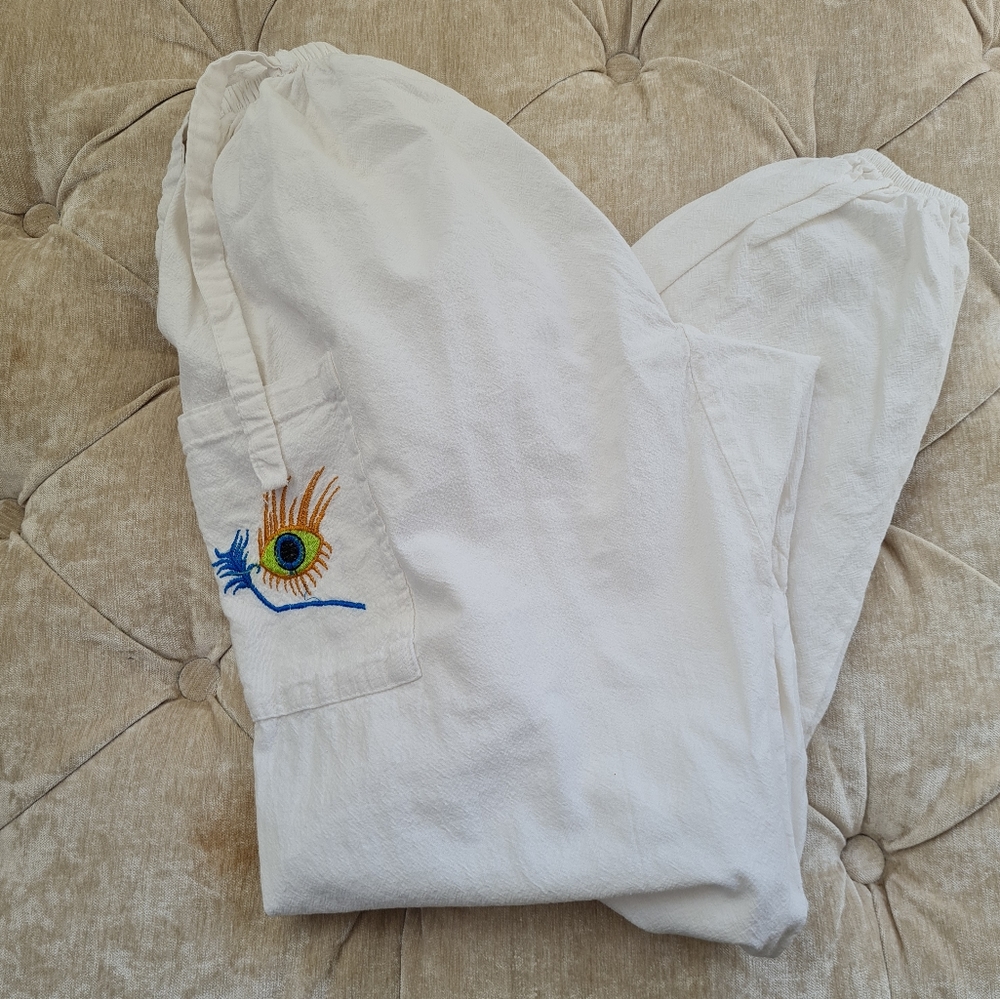Handmade cotton pants